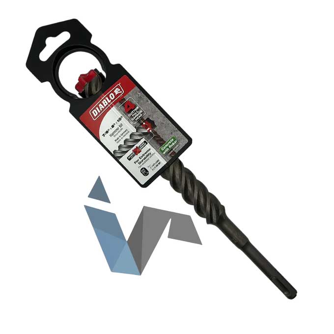 Broca para martillo Diablo RD 7/8" x 8" x 10"