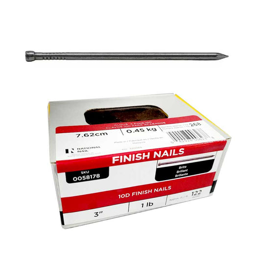 Finishing Nail ProFit 10D 3" Cupped Head 1 lb