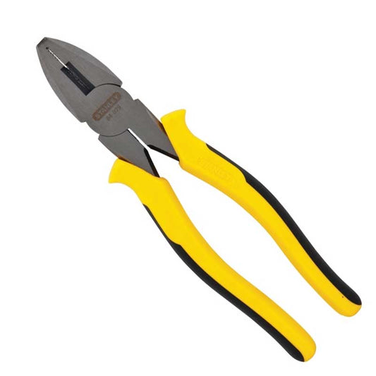Alicates Stanley Lineman's Bi-Material 8"