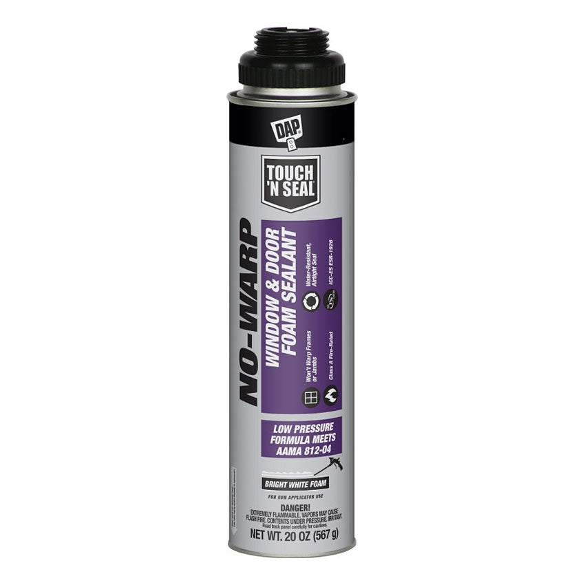 Foam DAP Touch 'N Foam Window and Door White 20 oz