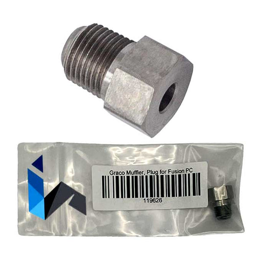 Fusion PC Muffler Plug Graco 119626
