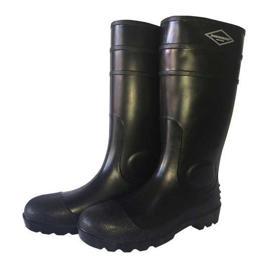 Knee Boots Diamondback Waterproof Black Size 11