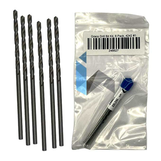 Drill Bit Kit Graco 6 Pack 4242 #1 246627