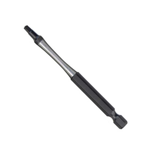 Milwaukee SHOCKWAVE 48-32-4572 Power Bit, #2 Drive, Square Recess Drive, 1/4 in Shank, Hex Shank, 3-1/2 in L