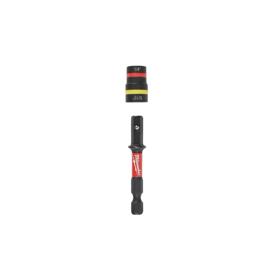 Nut Driver Milwaukee 1/4" & 5/16" Impact Duty 2-in-1 Magnetic 49-66-4542