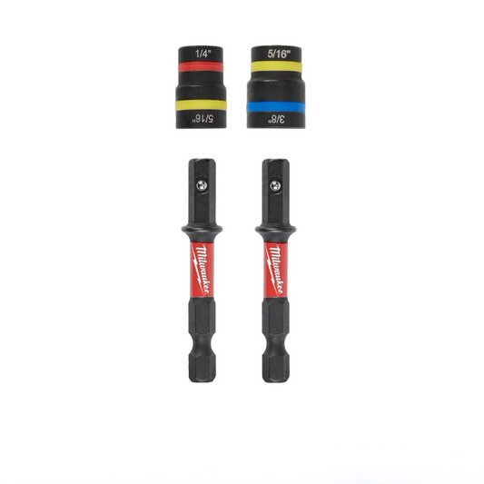 Nut Driver Set Milwaukee Impact Duty 2-in-1 Magnetic 49-66-4565