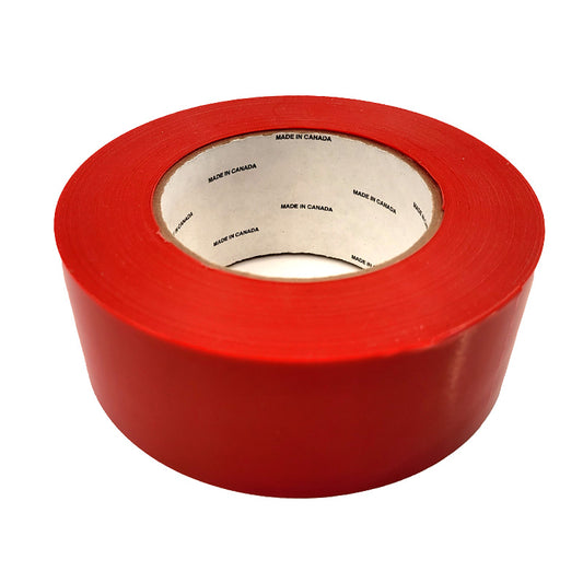 Cinta decorativa de estuco roja de 2" x 180'