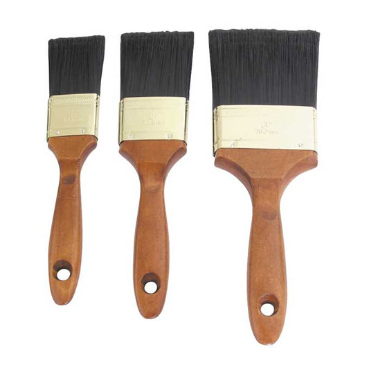 Pincel ProSource para pintar con virutas, mango de agarre liso