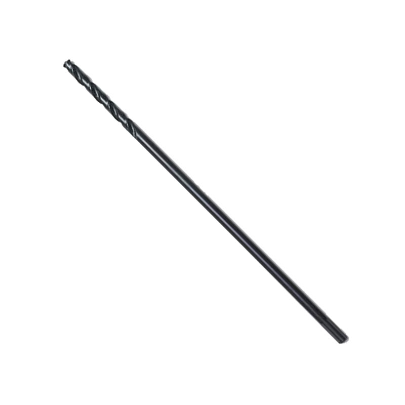 Milwaukee 48-89-2770 Drill Bit, 1/8 in Dia, 12 in OAL, Parabolic Flute, 1/4 in Dia Shank, Flat Shank