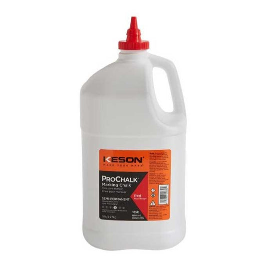 Marking Chalk Keson ProChalk 5lb Red Ultrafine