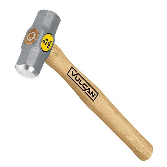 Martillo de ingeniero Vulcan con mango de madera de 2 libras