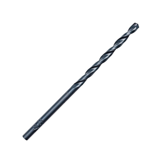 Milwaukee 48-89-2715 Jobber Drill Bit, 9/64 in Dia, 2-7/8 in OAL, Parabolic Flute, 9/64 in Dia Shank, Round Shank