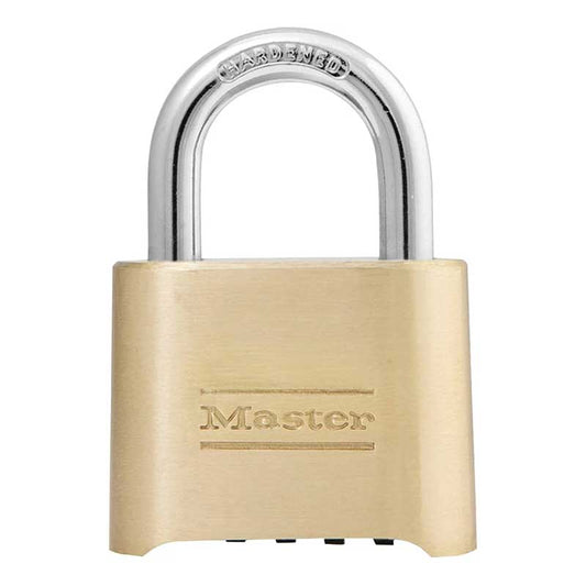 Candado Master Lock 175D, arco de 5/16 de ancho, llave de latón de 1" de alto