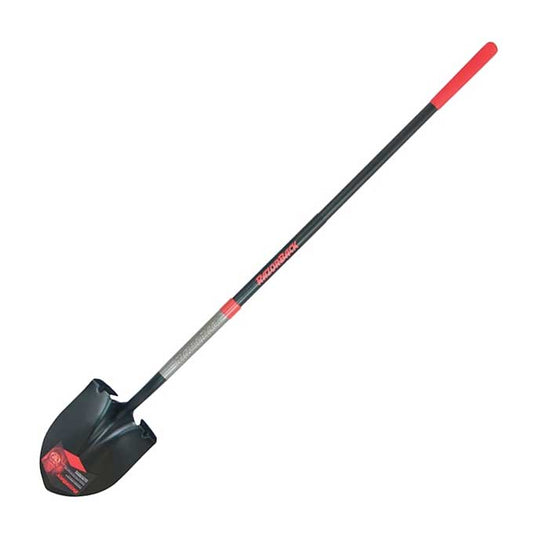 Pala Razor Back Super Socket para excavación con mango de fibra de vidrio de 49"