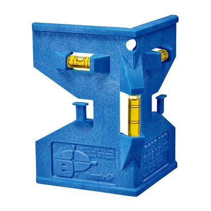 Poste Empire de nivel azul Polycast de 5 1/4"