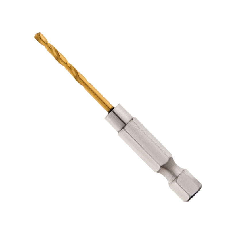 Milwaukee 48-89-4603 Impact Drill Bit (2PK) 3/32 in Dia, 2.38 in OAL Twist Flute 1/4 in Dia Shank, Hex Shank