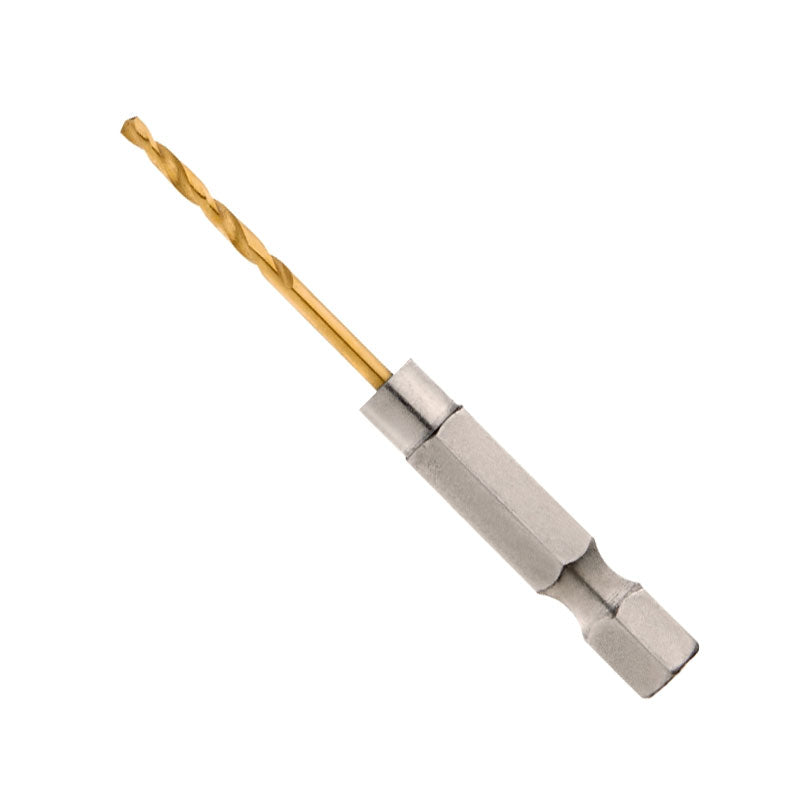 Milwaukee 48-89-4602 Impact Drill Bit, 5/64 in Dia, 2.35 in OAL, Twist Flute, 1/4 in Dia Shank, Hex Shank