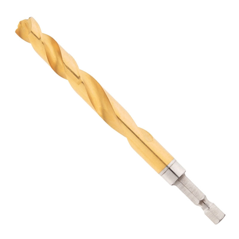 Milwaukee 48-89-4623 Impact Drill Bit, 13/32 in Dia, 4.8 in OAL, Twist Flute, 1/4 in Dia Shank, Hex Shank