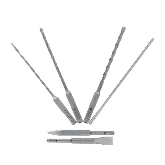 Drill Bit Hammer Diablo RD & Chisel 6pc Set