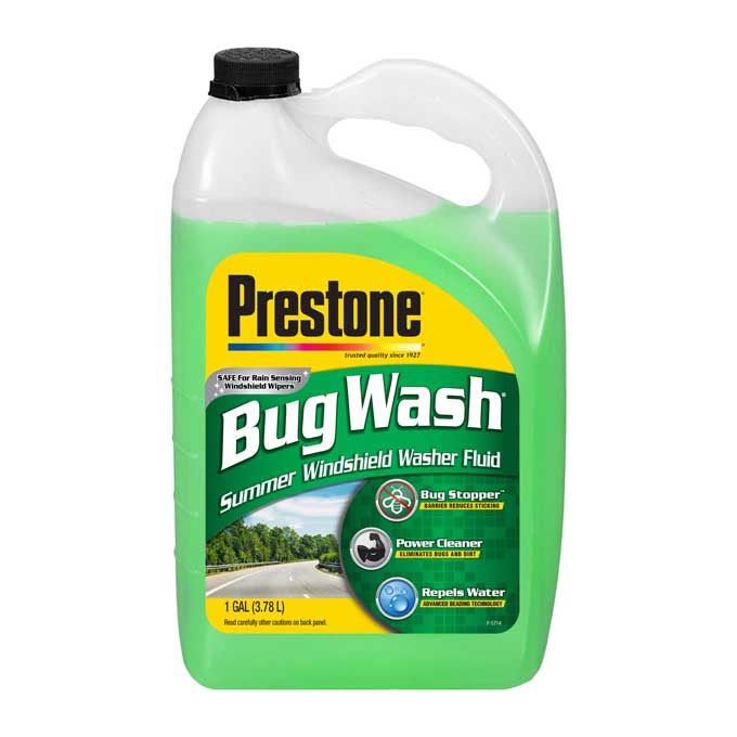 Windshield Washer Fluid Prestone Bugwash 1 Gal