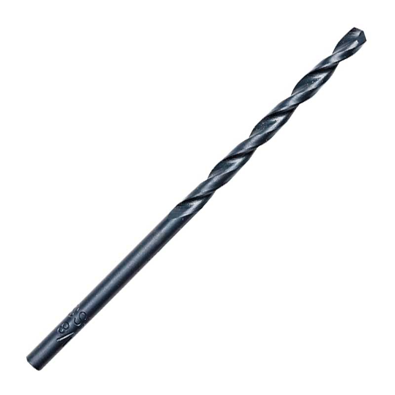 Milwaukee 48-89-2732 Jobber Drill Bit, 13/32 in Dia, 5-1/4 in OAL, Parabolic Flute, 3-Flute, 3/8 in Dia Shank