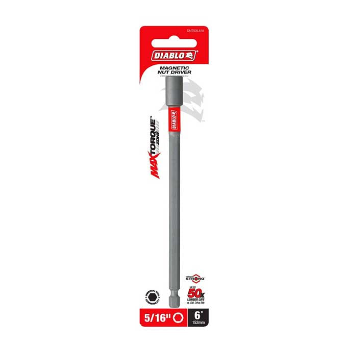 Nut Driver Diablo Magnetic 5/16" x 6"