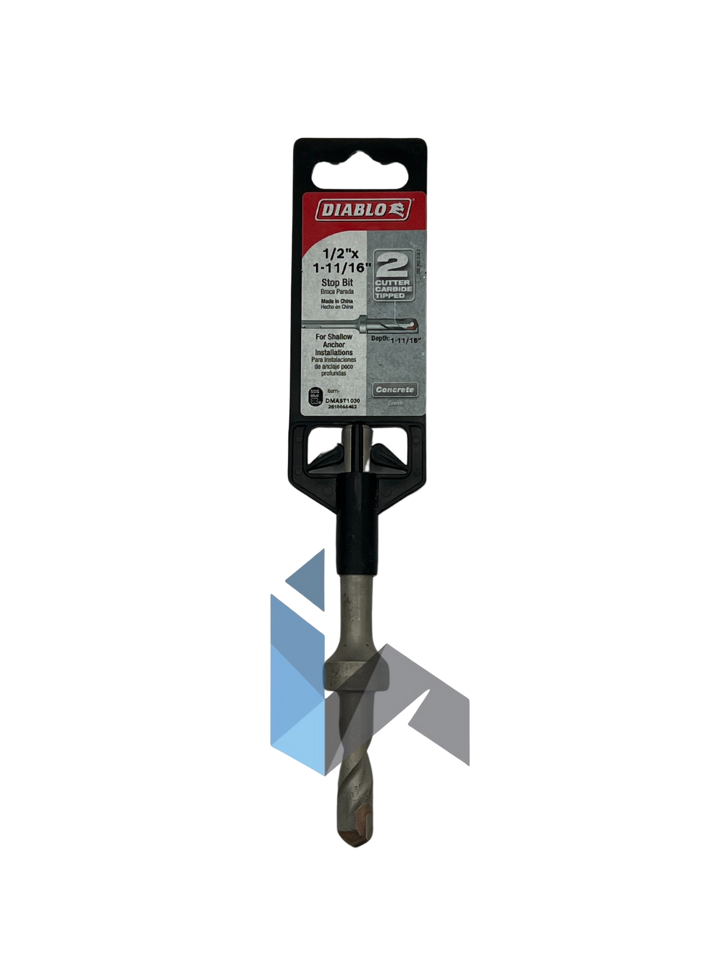 Drill Bit Hammer Diablo Stop Bit 1/2" x 1 11/16"
