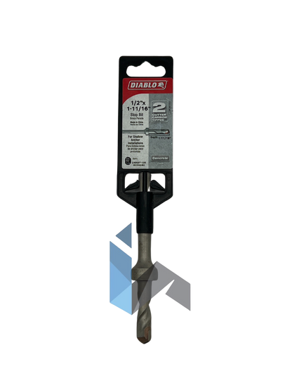 Drill Bit Hammer Diablo Stop Bit 1/2" x 1 11/16"