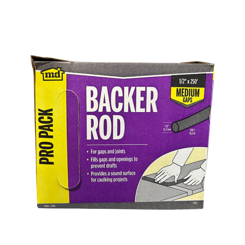 Backer Rod M-D 1/2" x 250'