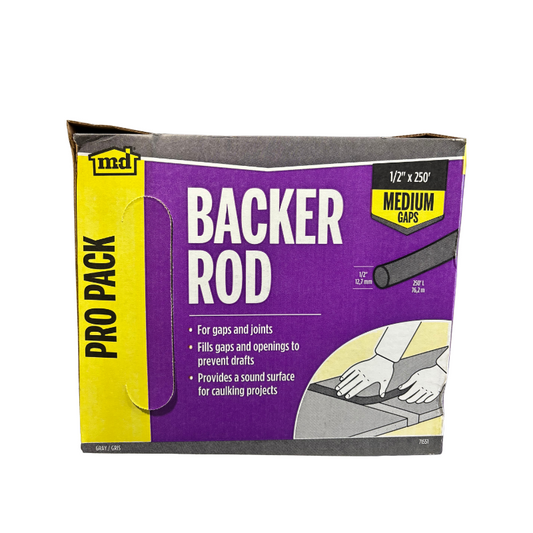 Backer Rod M-D 1/2" x 250'