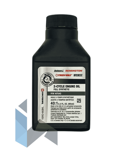 Aceite para motor de 2 tiempos MTD 3,2 oz