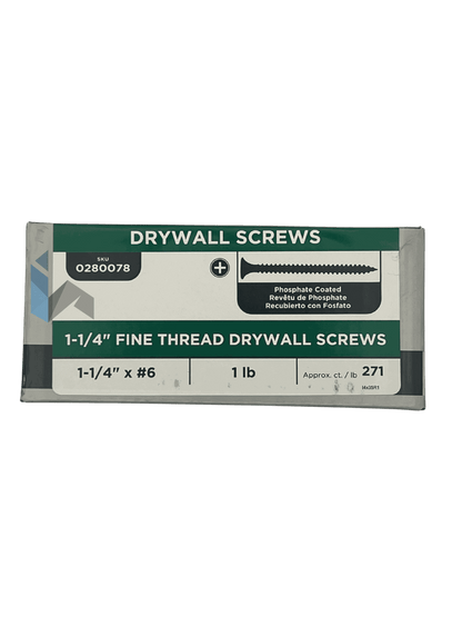 Screws ProFit Drywall 6" x 1 1/4" #6 1LB