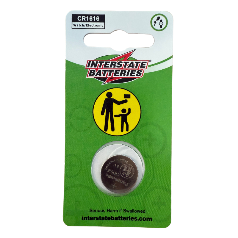 Coin Cell Battery Interstate CR1616