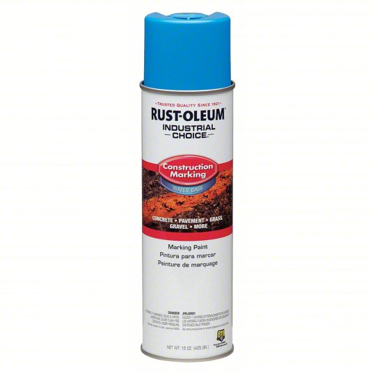 Construction Marking Paint Rust-Oleum Caution Blue